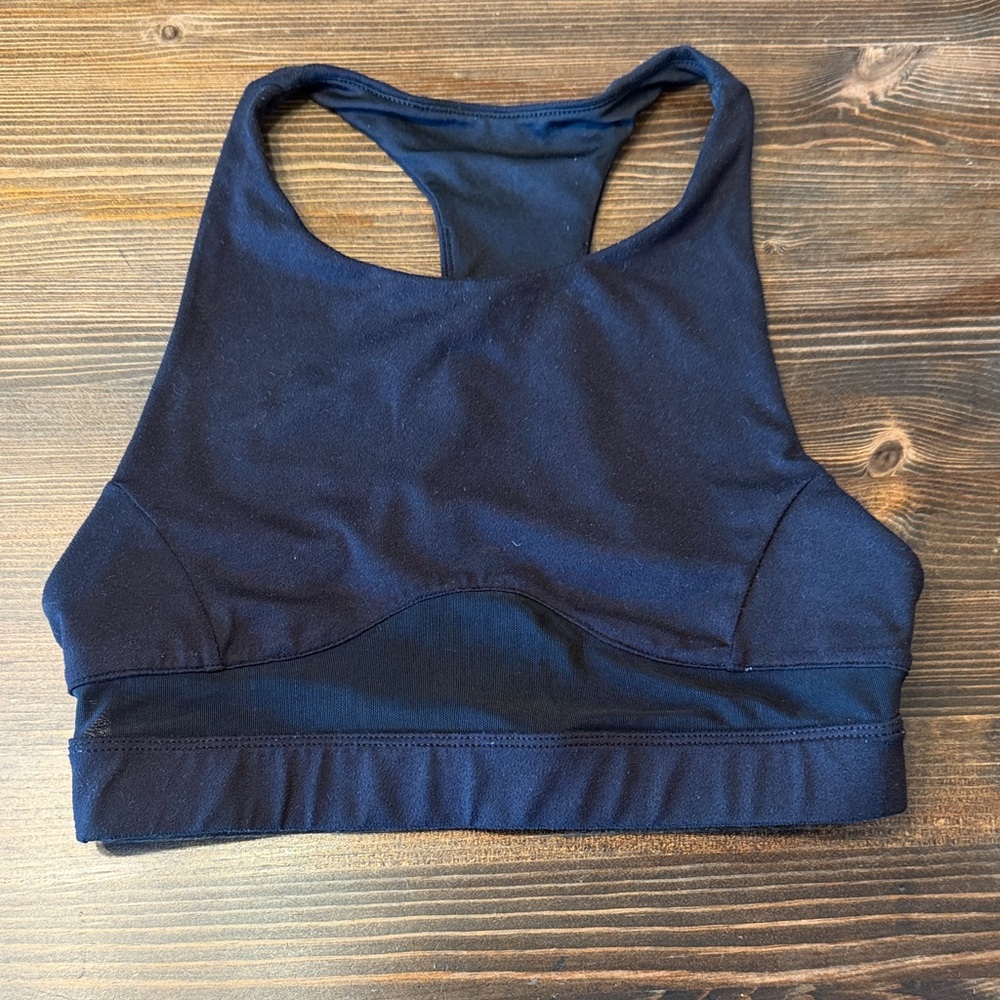 Alo black sports bra size small